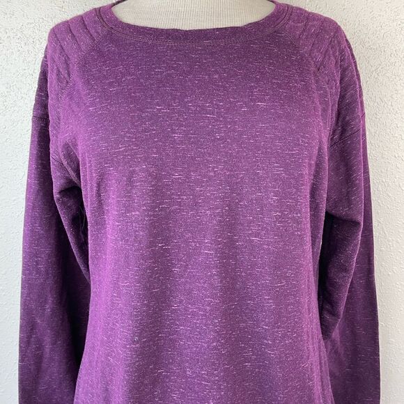 32 Degrees Heat Purple Sweatshirt Top Size M EUC - Picture 2 of 7